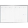 Еженедельник датированный 2026, синий,А4, 213х265 мм,160 стр,АТТАСНЕ Agenda