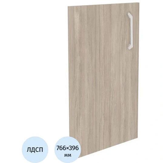 Дверь ONIX ЛДСП низкая левая (1шт) O.D-3(L) аттик дуб В766