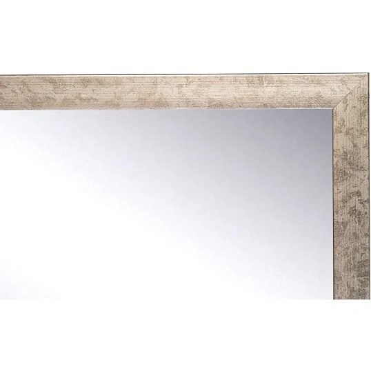 Зеркало МГЛ_настенное НБ54 (404х704) багет ПЛС теплое серебро