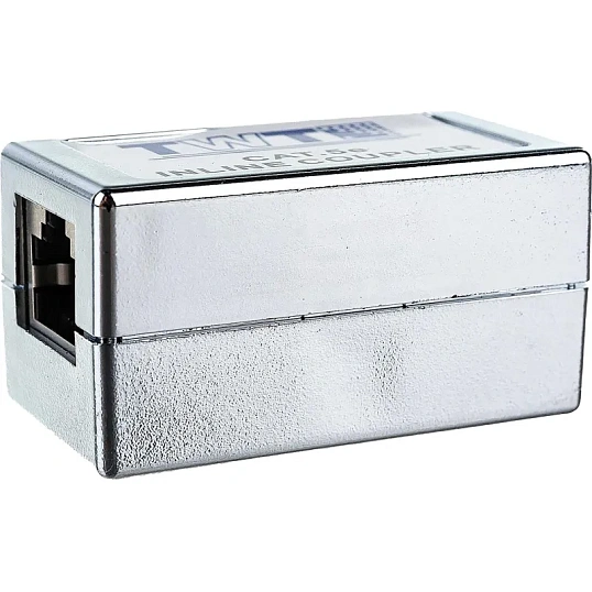 Адаптер проходной TWT TWT-CP45STP5E RJ-45, экранированный, категории 5е