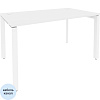 Стол ONIX-П П на металлокаркасе O.MP-SP-3.8 белый бриллиант/белый Ш1380
