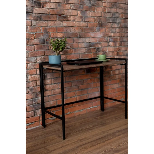 Стол компьютерный TI_СолТи Лофт СЛКС-1, темный ясень шимо