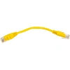 Патч-корд TWT TWT-45-45-0.15-YL UTP кат.5e, 0.15 м, желтый