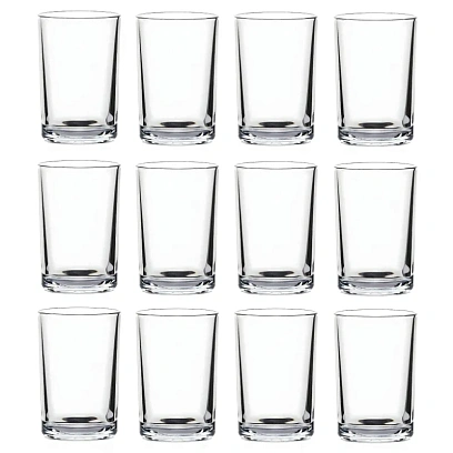 Стакан для чая 250 мл. d=70 мм. h=106 мм. Бейзик 12шт/уп 61168