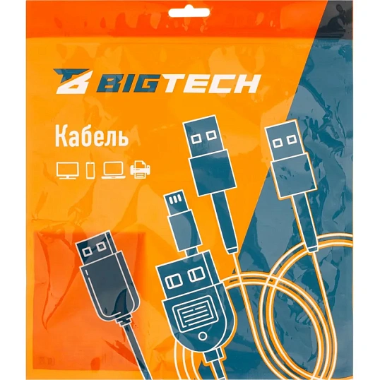 Кабель Bigtech (OAVDC13) HDMI 4K 2.0 M/M, 3м, чер