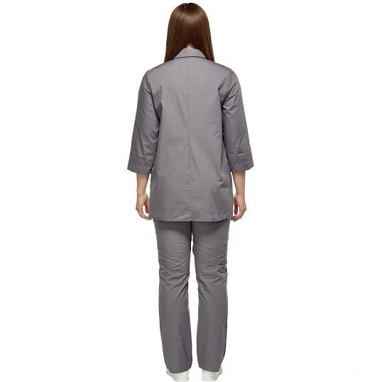 Костюм для горничных и уборщиц жен.У26 КБР серый 54 (170-176)