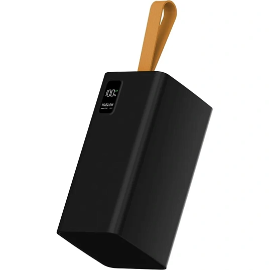 Внешний аккумулятор PERO PB10 60000 mAh,Li-Pol,output USB-C + 4USB-A,черный