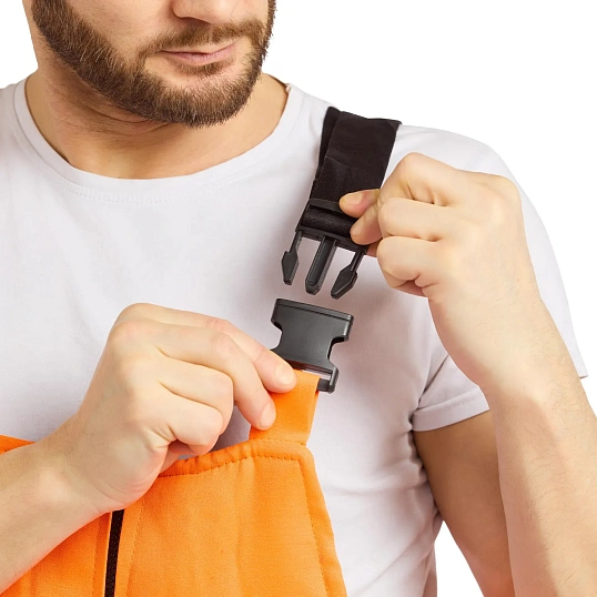 Костюм рабочий зимний муж. зд01-КПК оранж./черн. 64-66)182-188