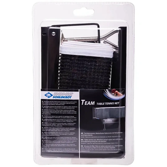 Сетка н/т Donic-Schildkrot Team с креплением винт, УТ-00015346