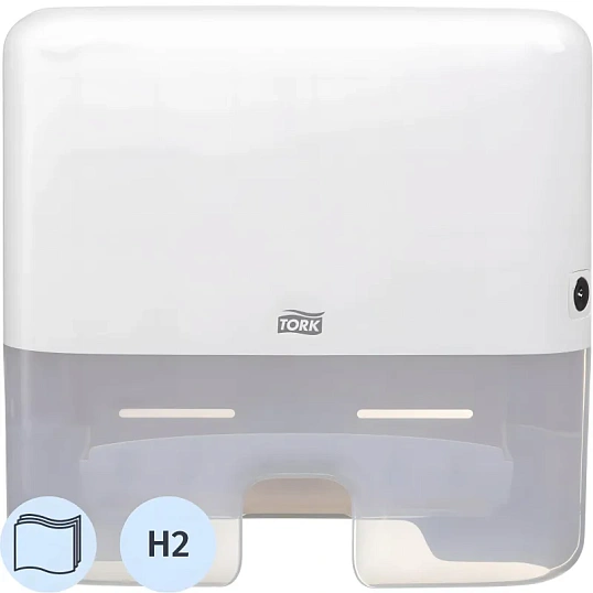 Диспенсер для полотенец лист.Tork Xpress Mini H2 552100 белый