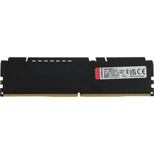 Модуль памяти Kingston FURY DDR5 DIMM 16GB(2x8Gb)6000Мгц(KF560C30BBEK2-16)