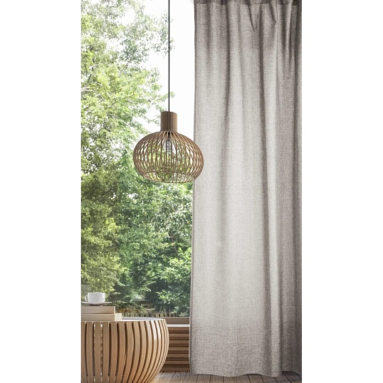 Комплект штор Рогожка 165х270 (2 шт), Экрю, (721876)