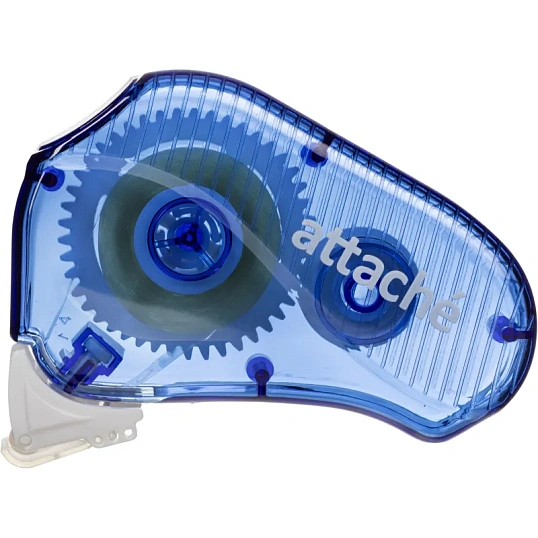 Клей-роллер ленточный Attache 8мм х 8м синий прозрачный корпус TG-G542