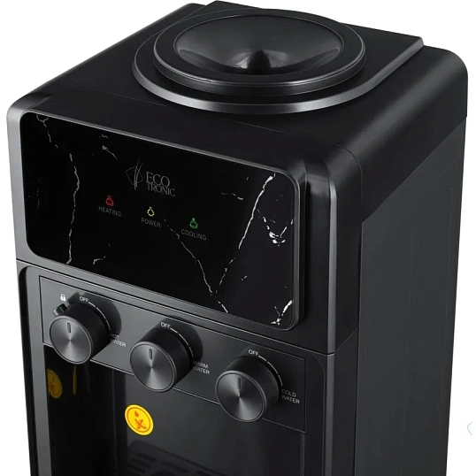 Кулер Ecotronic K25-LCE black Marble напольный