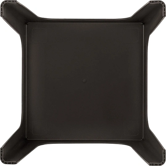 Стол PR_журнальный Decorona DeForma 595x595x495 мм теплый орех