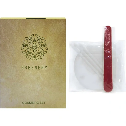 Набор косметический GREENERY ,картон,300шт