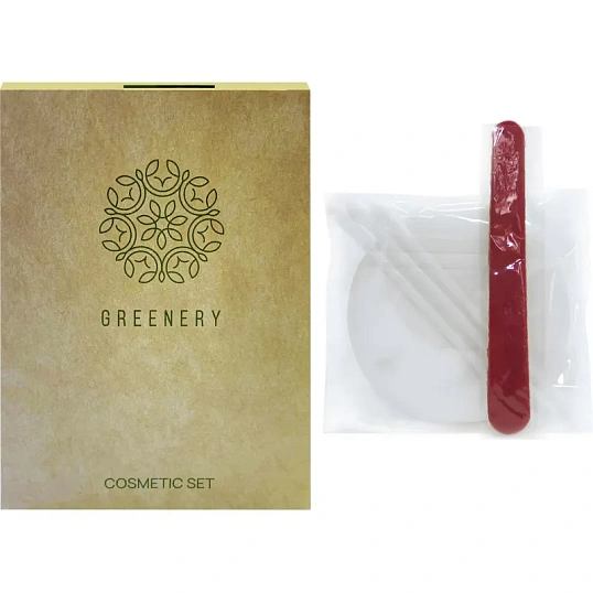 Набор косметический GREENERY ,картон,300шт