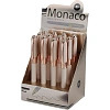 Ручка шариковая неавтомат. BV MONACO.TOTALBEIGE 0.5мм, синяя, 20-0125/30