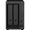 Сетевое хранилище Synology DS723+ 2x2.5/3.5 SATA/Ryzen R1600/2GB DDR4
