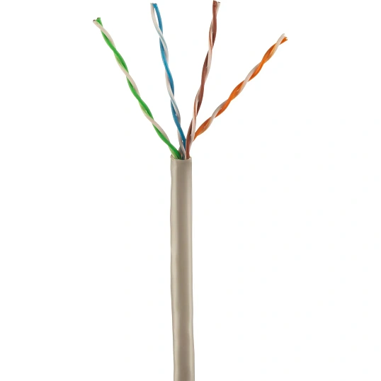 Кабель BigTech BT-CECR-003 медь UTP 4 пары, кат.5e AWG24 PVC 305м сер