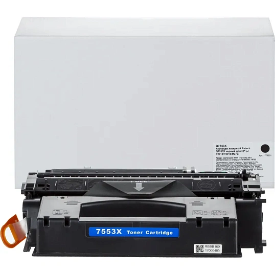 Картридж лазерный Retech Q7553X чер. для HP LJ P2014/P2015/M2727