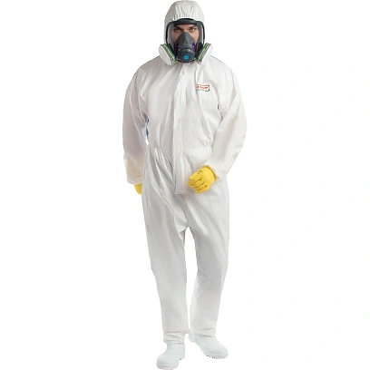 Комбинезон огр. срока использ. с капюшоном Комус Проф МС55 р. S