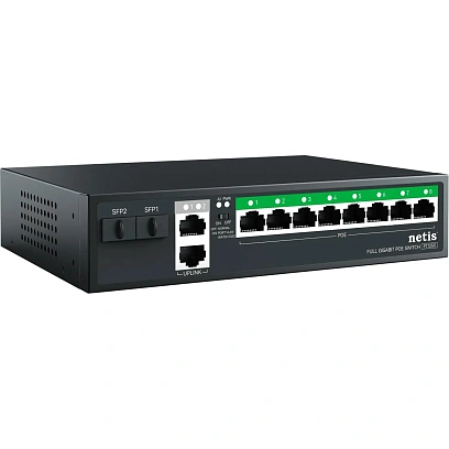 Коммутатор Netis P112GS 12PORT 10/100/1000M POE