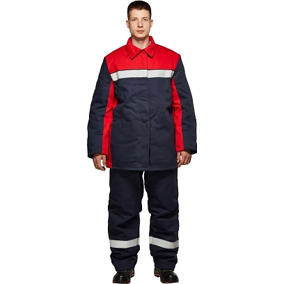 Костюм сварщика Арсенал утепленный 100% х/б КБР (арт.КС04ОТ) 60-62/182-188