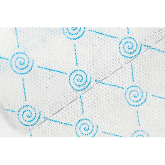 Салфетка спанлейс в рулоне 35х70, голубой, пл.50, 100шт/рул, 10260(0193)