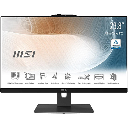Моноблок MSI Modern AM242P(9S6-AE0721-1477)i3-100U/8Gb/512GB SSD/23,8/NoOS