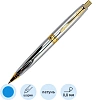 Ручка шариковая Parker Aster shiny chrome GT 1,0мм,кнопочн,синяя,9000019826