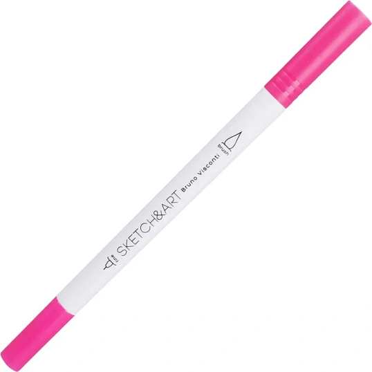 Набор маркеров ДВУС.СКЕТЧ-МАРКЕРЫ(КИСТОЧКА+ЛИНЕР)SKETCH&ART12 ЦВ.,22-0082