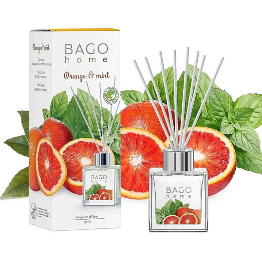 Аромадиффузор Апельсин с мятой мини-дифф. 50 мл., BGH0613