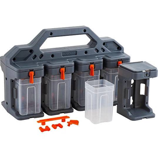 Органайзер Blocker Expert модульный, 8 модулей серо/оранж. BR394912026