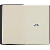 Ежедневник датированный 2027 ИМИДЖ Attache А5,168л,138x213мм,иск.кожа,черн
