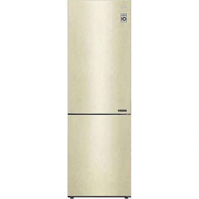 Холодильник LG GA-B509CECL 2-хкамерн. бежевый глянц. инвертер
