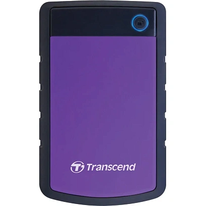 Портативный HDD Transcend StoreJet 25H3 1Tb 2.5, USB 3.0, фиол, TS1TSJ25H3P