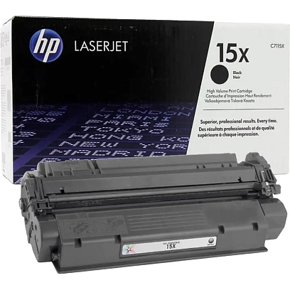 Картридж лазерный HP 15X C7115X чер. пов.емк. для LJ 1200/12