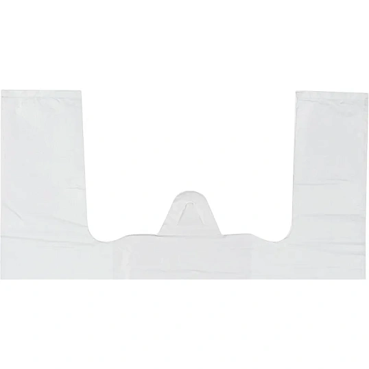 Пакет-майка ПНД 30+18х55 15мкм 100шт./уп. белый