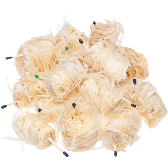 Роллы для розжига с парафиновой пропиткой Forester, 32 шт, BC-937