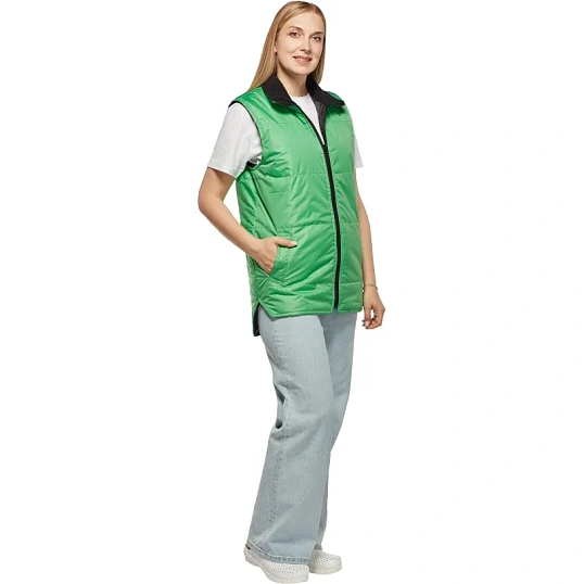 Жилет утепленный Комфорт+ зимн.зел (р.40-42) р.170-176