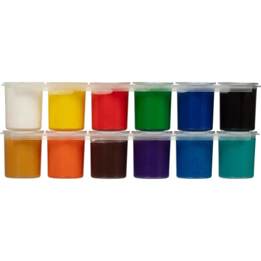 Гуашь Гамма Мультики, Наб.12 цветов, 15мл, блок-тара, картон.100222-12