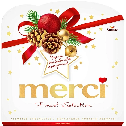 Конфеты Merci Ассорти Шишки, 200г
