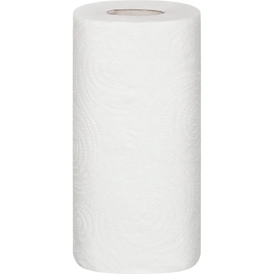 Полотенца бумажные LUSCAN бел цел 16,5-17м 2-сл.,с тиснением, 4рул./уп