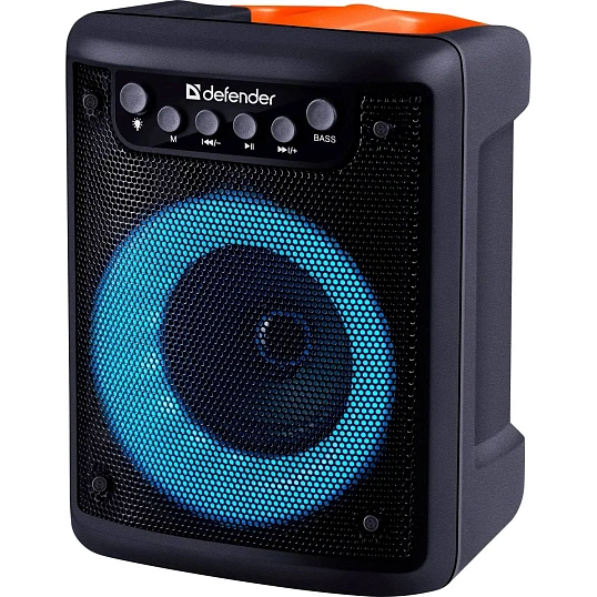 Акустическая система Defender Funky 10Вт, Light/BT/FM/USB/MIC/AUX