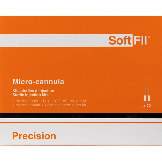 Игла (канюля) д/контур.пласт.SoftFill Precision 25G/50, игла25G/16, 20шт/уп