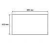 Стол письменный Easy Standard LT 16/16 01000600 сосна/серый 800x600x740