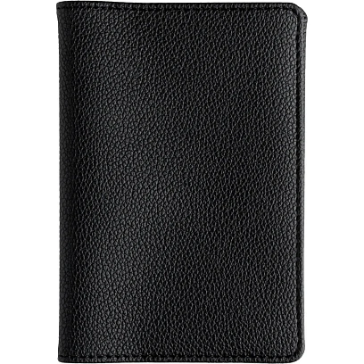 Обложка для паспорта черная 3-619/01