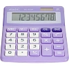 Калькулятор настольный КОМП Attache, AС-223P,8р,дв. пит, фиолет,134x107x34