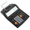 Калькулятор печатающий Deli EM121-EU,12-разряд, 172x203x55мм, черный